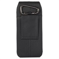 Samsung Galaxy Z Fold3 5G Vertical Holster Leather Case - Black