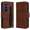 Samsung Galaxy Z Fold7 Cardholder Wallet Case with Pen Holder