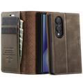 Samsung Galaxy Z Fold8 Caseme 033 Calf Texture Wallet Case with RFID Blocking - Coffee