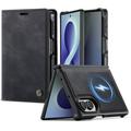 Samsung Galaxy Z Fold8 Caseme C49 2-in-1 Detachable Wallet Case - MagSafe Compatible, RFID - Black