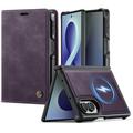 Samsung Galaxy Z Fold8 Caseme C49 2-in-1 Detachable Wallet Case - MagSafe Compatible, RFID - Purple