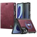 Samsung Galaxy Z Fold8 Caseme C49 2-in-1 Detachable Wallet Case - MagSafe Compatible, RFID - Red
