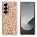 Samsung Galaxy Z Fold8 Ultra Glitter Series Hybrid Case - Rose Gold