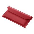 Samsung Galaxy Z TriFold Envelope Leather Case with Magnetic Closure - Red