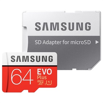 Samsung Evo Plus MicroSDXC Memory Card MB-MC64GA/EU - 64GB