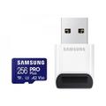Samsung PRO Plus microSD Card 256GB + USB Card Reader (2023) MB-MD256SB/WW - 256GB