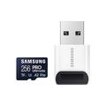 Samsung Pro Ultimate MicroSDXC Memory Card with Card Reader MB-MY256SB/WW - 256GB