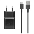 Samsung Fast USB-C Travel Charger EP-TA200EBE - Bulk - Black