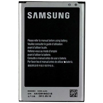 Samsung Galaxy Note 3 batteri EB-B800BEBEC - Bulk