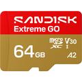 SanDisk Extreme GO microSDXC Memory Card SDSQXGN-064G-GN6MN