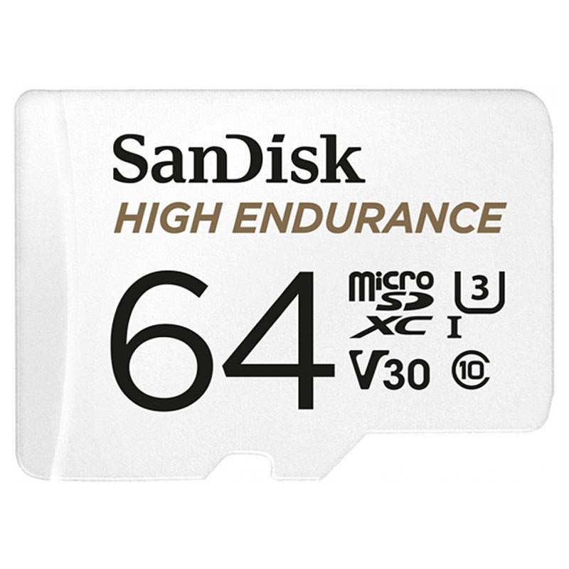 flamme Bygge videre på Desværre SanDisk High Endurance MicroSD Card - SDSQQNR-064G-GN6IA