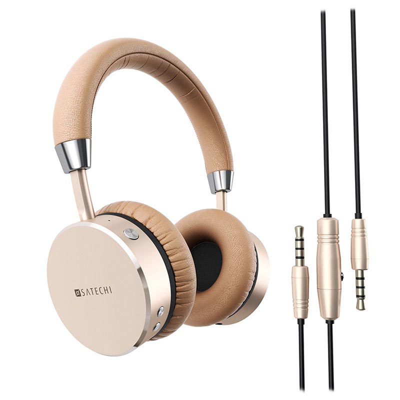 Satechi Aluminum Wireless Headphones - Gold