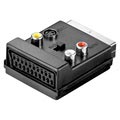 Goobay Scart Adapter - Scart & Composite Video & S-Video