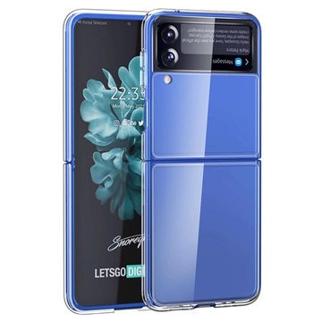 Scratch-Resistant Samsung Galaxy Z Flip4 5G Hybrid Case - Transparent