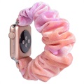 Scrunchie Apple Watch Series 7/SE/6/5/4/3/2/1 Strap - 45mm/44mm/42mm - Pink Apricot