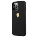 Scuderia Ferrari On Track iPhone 13 Pro Max Silicone Case - Black