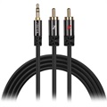 Seenda 3.5mm Jack / 2 x RCA Stereo Audio Cable - 5m