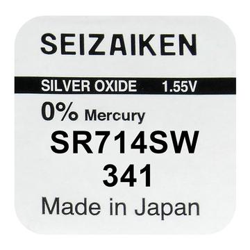 Seizaiken 341 SR714SW Silver Oxide Battery - 1.55V