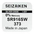 Seizaiken 373 SR916SW Silver Oxide Battery - 1.55V