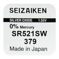 Seizaiken 379 SR521SW Silver Oxide Battery - 1.55V