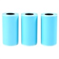 Self-Adhesive Instant Photo Thermal Paper - 3 Pcs. - Blue