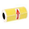 Self-Adhesive Instant Photo Thermal Paper - 3 Pcs. - Yellow