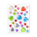 Self-Adhesive Rhinestone Crystal Gem Stickers - Heart