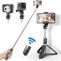 Selfieshow L02 Bluetooth Selfie Stick Tripod - Black