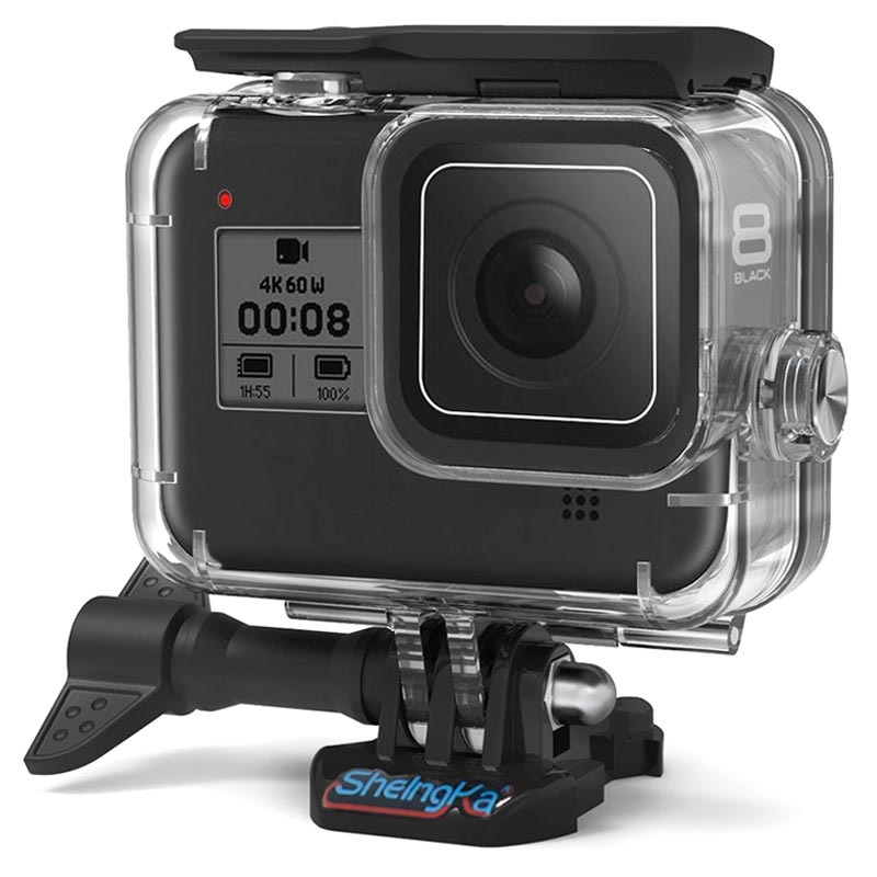 Sheingka Flw 318 Gopro Hero 8 Black Waterproof Case Transparent