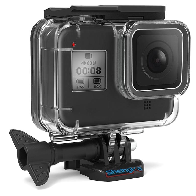 Sheingka Flw 318 Gopro Hero 8 Black Waterproof Case Transparent