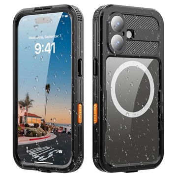 iPhone 17 Shellbox M Series IP68 Waterproof Case - Diving Cover with MagSafe Compatibility