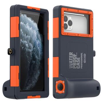 Shellbox Universal Waterproof Case - Black/Orange