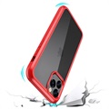Shine&Protect 360 iPhone 11 Pro Max Hybrid Case - Red / Clear
