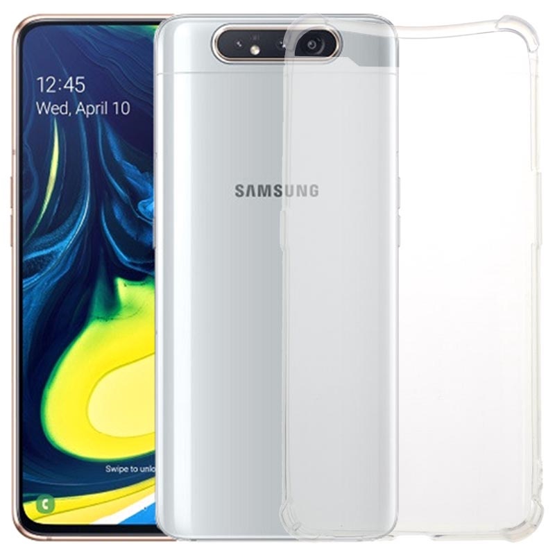 The Samsung Galaxy A80 stands out for its notch-free display.