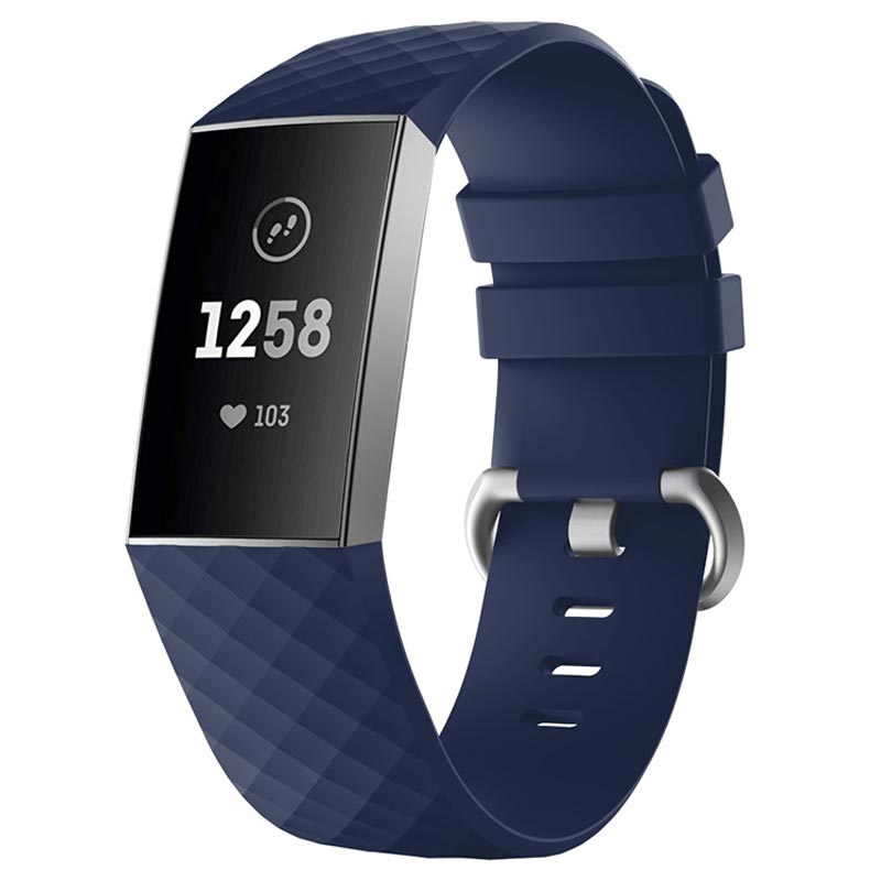 Fitbit Charge 3 Silicone Wristband with 