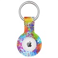 Apple AirTag Silicone Case with Keychain - Colorful