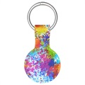 Apple AirTag Silicone Case with Keychain - Colorful