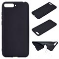 Huawei Y6 (2018) Silicone Case - Flexible and Matte