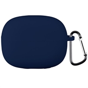 Xiaomi Redmi Buds 8 Pro Silicone Case with Carabiner - Dark Blue