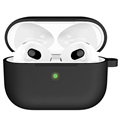 AirPods 3 Silicone Case with Keychain A060 - Black