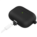 AirPods 3 Silicone Case with Keychain A060 - Black