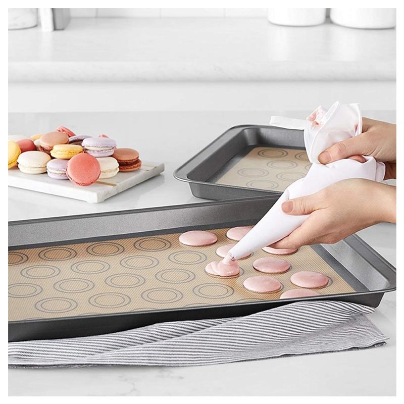 Silicone Perforated Bread Baking Mat Steaming Mesh Pad Heat Resistance 