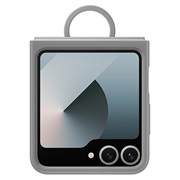 Samsung Galaxy Z Flip6 Silicone Cover with Ring EF-PF741TJEGWW - Grey