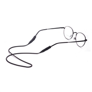 Silicone Eyewear Retainer Strap - Black