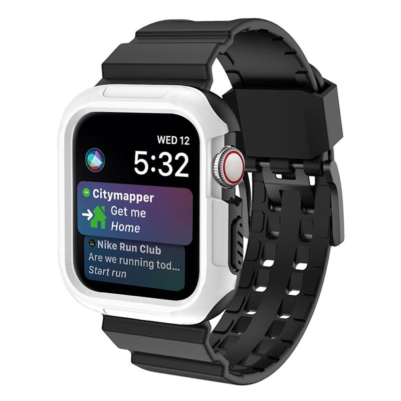 white apple watch series 4 band