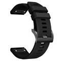 Silicone Strap - Garmin Fenix 6 GPS/6 Pro GPS/5/5 Plus - Black