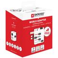 Skross 4-in-1 World Travel Adapter Pro - White