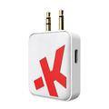 Skross Wireless Audio Adapter for Airplane, Car & Home Audio - White