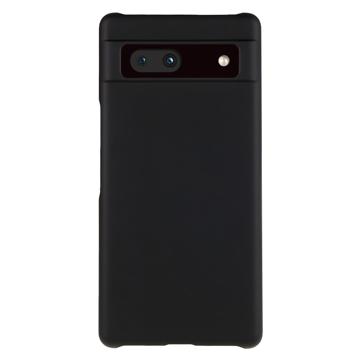 Google Pixel 7a Rubberized Plastic Case - Black