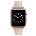 Apple Watch Series 7/SE/6/5/4/3/2/1 Slim Leather Strap - 45mm/44mm/42mm - Pink